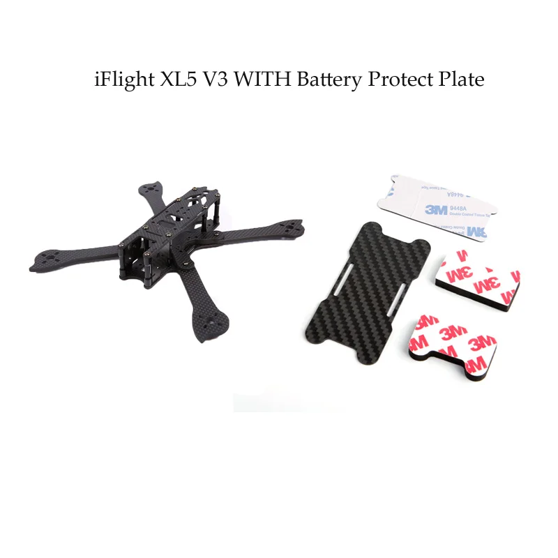 

iFlight XL5 V3 True X 5 inch 240mm 3K Carbon fiber Low Ride FPV Freestyle Frame Kit with 4mm arm compatible 5inch prop for FPV
