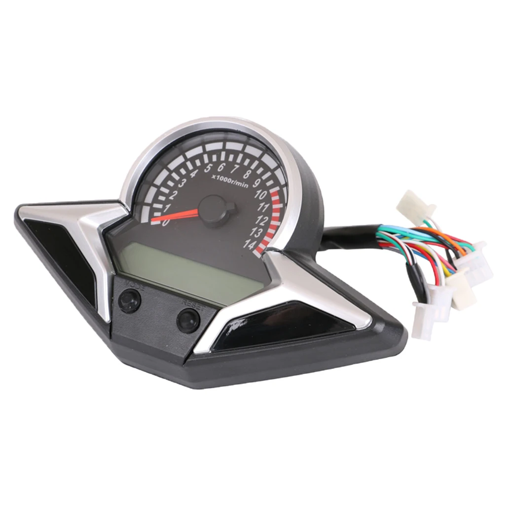 199 KMH MPH 15000 rpm LCD Digital Speedometer Tachometer Odometer kmh with Anti  LED Backlights for Honda CBR250R CBR 250