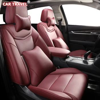 

CAR TRAVEL Custom Leather car seat cover For PEUGEOT 206 207 301 307 408 308 308s sw 508 3008 2008 4008 5008 407 607 car seats