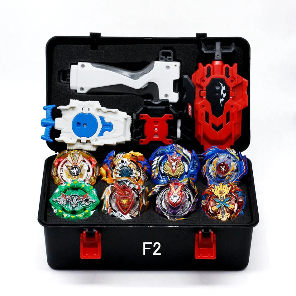 Горячая Распродажа Beyblade Burst Box спортивный стартер Zeno Excalibur B-122 B121 B120 B117 с пусковым устройством и розничной коробкой подарки для детей