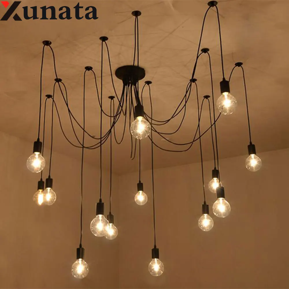 Modern Led Chandelier Lighting Fixtures 220v Black Iron 3 6 8 10 Led Chandelier Lighting Fixtures 220v