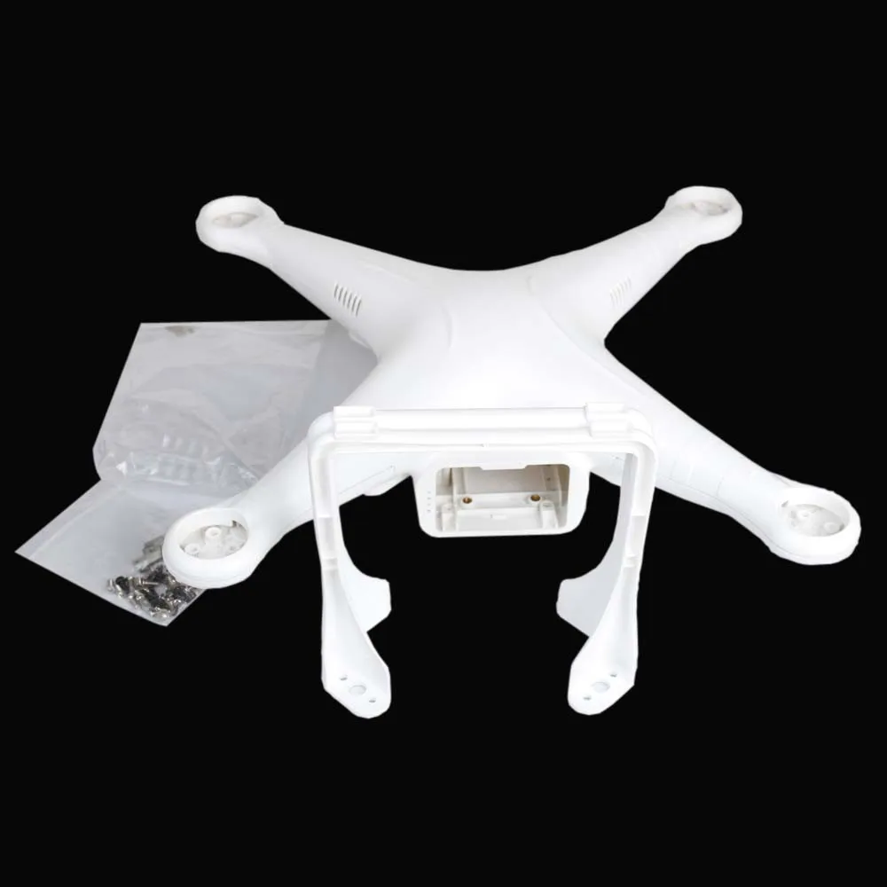 For DJI Phantom 2 DJI Phantom 3 Body Shell Quadcopter RC Parts Spare Parts Body Shell Land Gear Replacement Frame