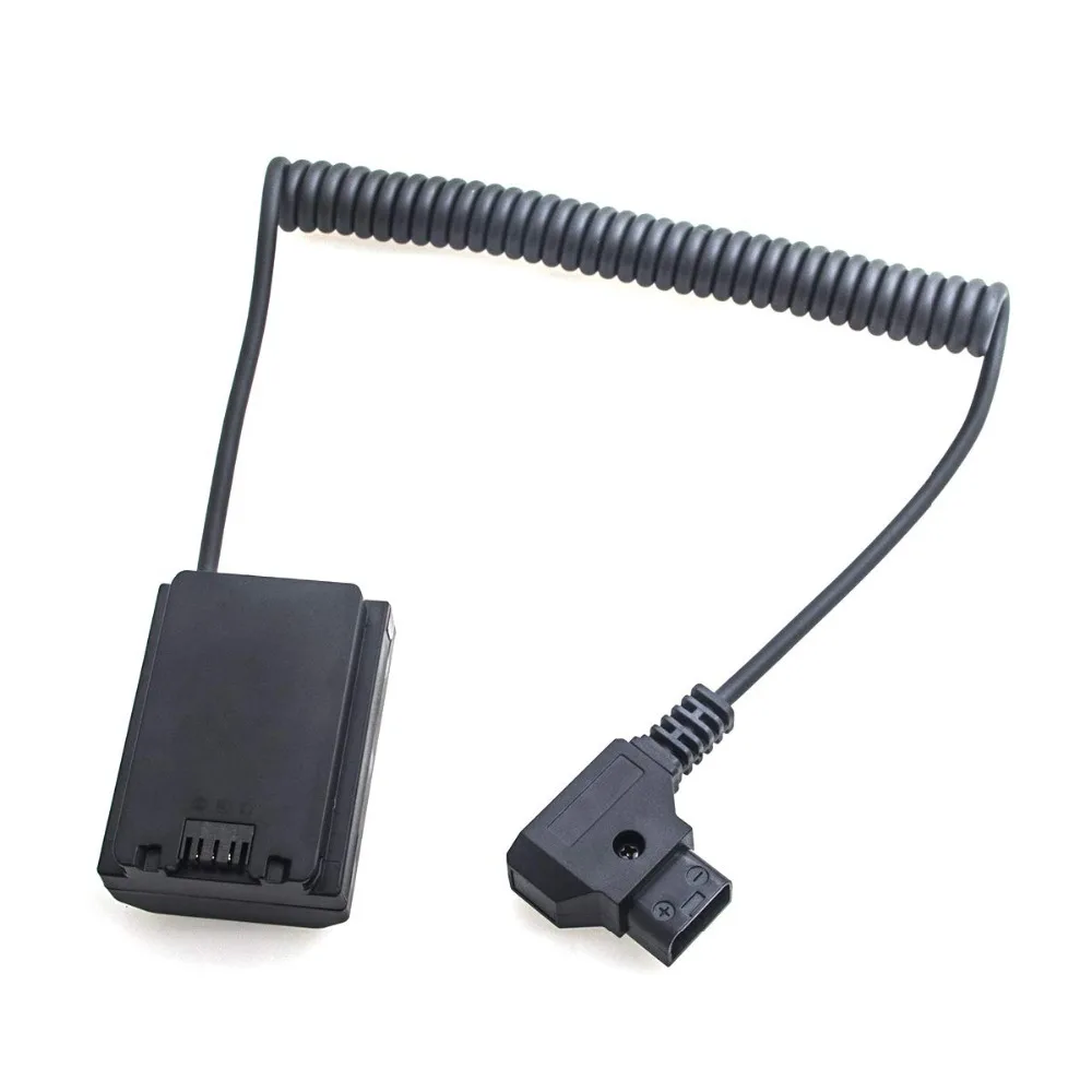

FOTGA Power Adapter Extention Cord Cable for Sony NP-FZ100 Dummy Battery Connector to D-Tap for A7III A7RIII A7SIII A9