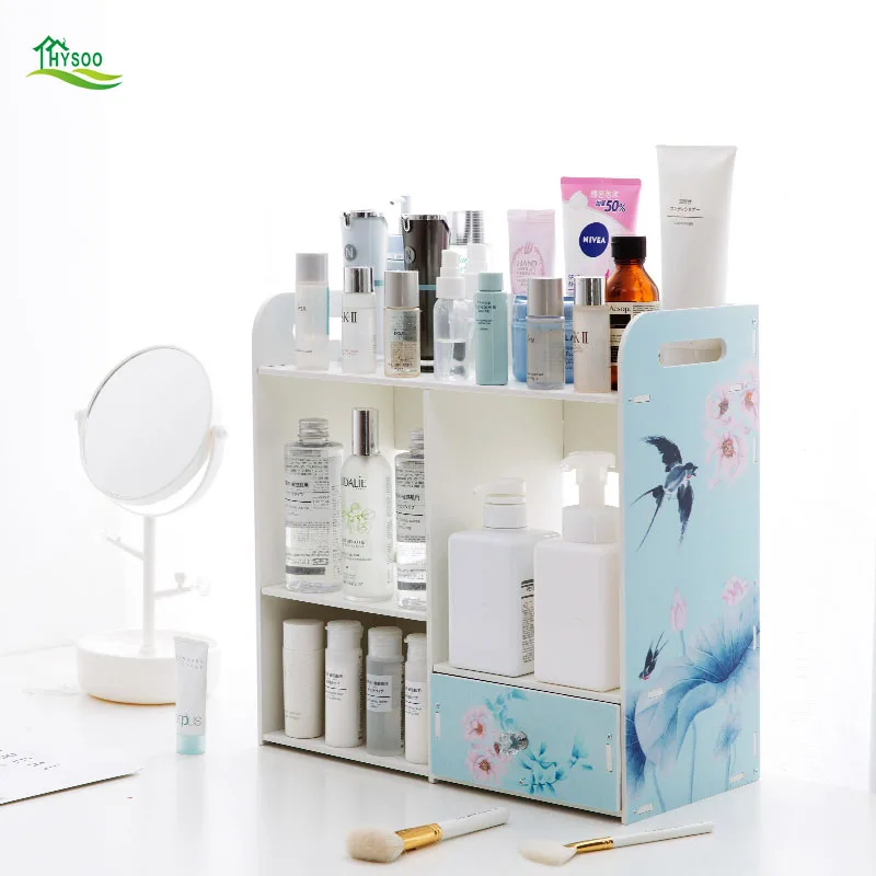 Buy Drawer Cosmetic Storage Box Dressing Table Desktop