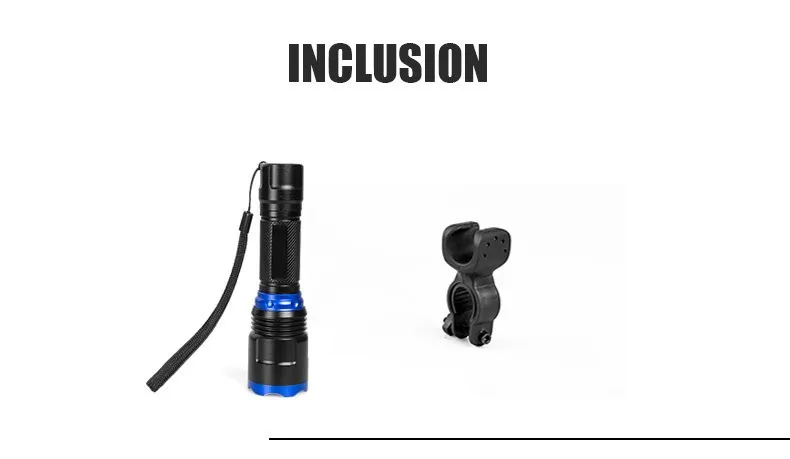 Excellent INBIKE Bike Light Front Handlebar with Torch Holder Led Bicycle Front Light Cycling Flashlight Q5 Zoom Bicycle Accessories IL779 10
