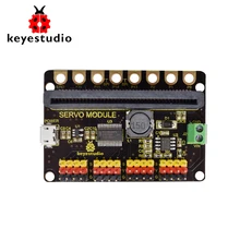 Keyestudio 16-канальный PCA9685PW сервощитовая адаптер объектива для камер Micro: бит