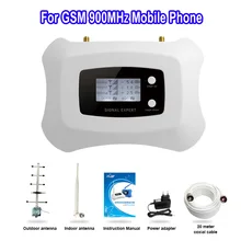 2017 Высокое качество! ATNJ жк-мини gsm900mhz мобильный телефон усилитель сигнала GSM сотовый телефон 2 г сигнал повторителя сотовый усилитель Яги комплект