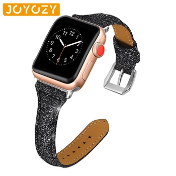 

For Apple Watch Band 38mm Retro Top Grain Genuine Leather Replacement Strap with Stainless Steel Clasp Series 3 Series2 Series 4