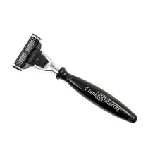 Frank бритья-3 слоя лезвия для бритвы, искусственная эбеновая ручка+# MA-04EB