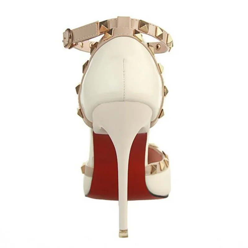 Escarpins femme 2018 туфли лодочки на тонком каблуке с пряжкой ремешке Женская офисная
