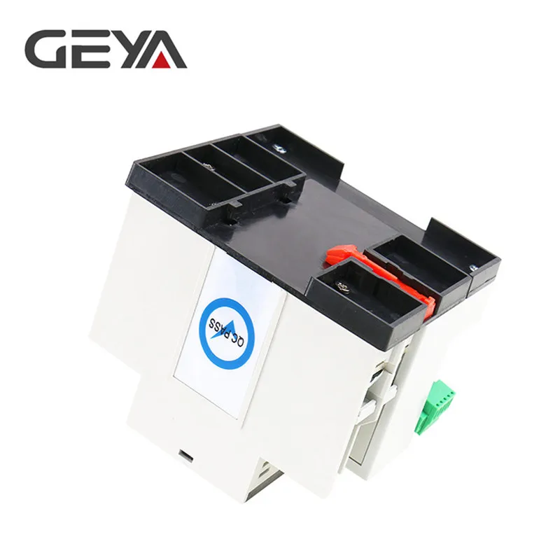 Free Shipping GEYA Din Rail 220V 2Pole ATS Power Automatic Transfer Switch 63A 100A 50/60Hz PC Grade ATSE