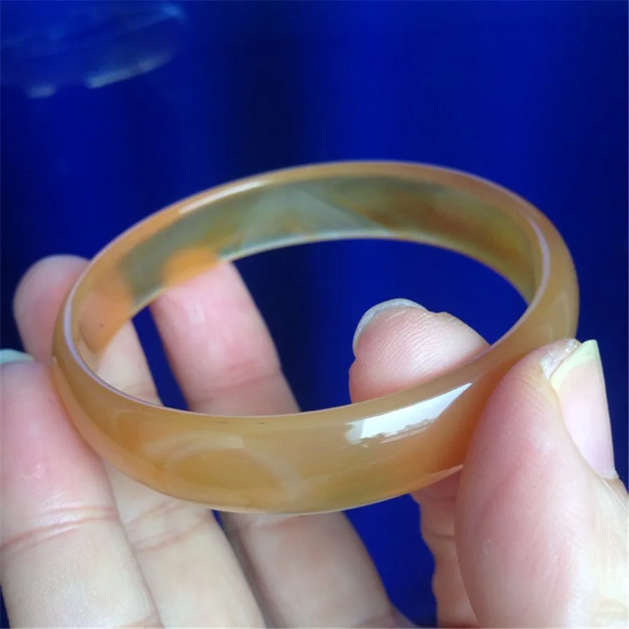 

Genuine 100% Natural Stone Bracelet Women Fashion Jewelry Charm Round Crystal Bracelet Drop Shipping Inner Diameter 52mm