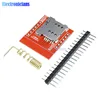 10pcs Mini Smallest SIM800L GPRS GSM Module MicroSIM Card Core Wireless Board Quad-band TTL Serial Port With Antenna for Arduino ► Photo 2/6