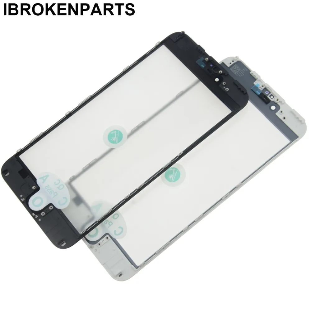 

NEW AAA+ Cold Press Replacement LCD Front Touch Screen Glass Outer Lens with frame OCA film for iphone 8 7 6 6s plus 5s 5g 5c