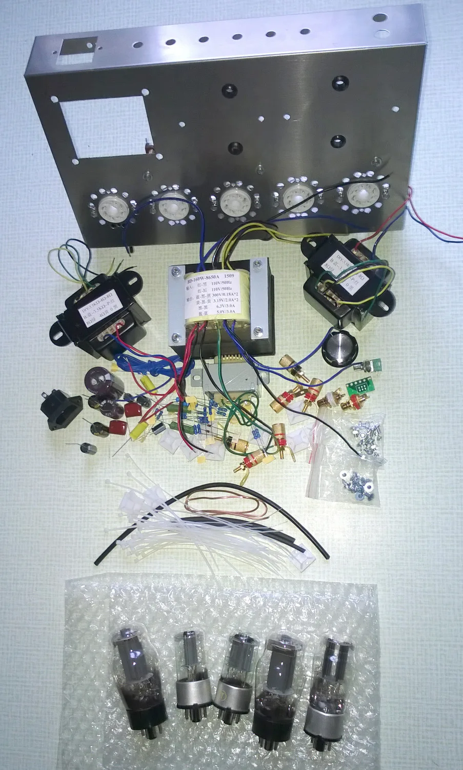 DIY 6P3P умный чехол для компьютера 6N8P полный комплект сборка лампового усилителя
