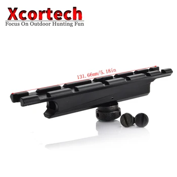 

Flat Top Rail Weaver Mount 20mm Scope Base AR Length 131mm Adapter For M4 M16 Carry Handle Mount Rail Hunting Accessories