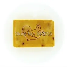 Счастливого Рождества шаблон Мини diy мыло штамп печать с ручкой 45*32 мм(na059