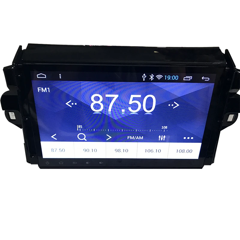 FM Зеркало Ссылка gps ANDROID сенсорный экран ядро автомобильный аудио плеер подходит для fortuner- радио мультимедиа навигационная система