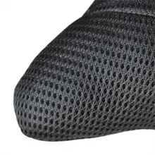 2 шт черная нейлоновая сетчатая крышка волокна подушки для автомобилей