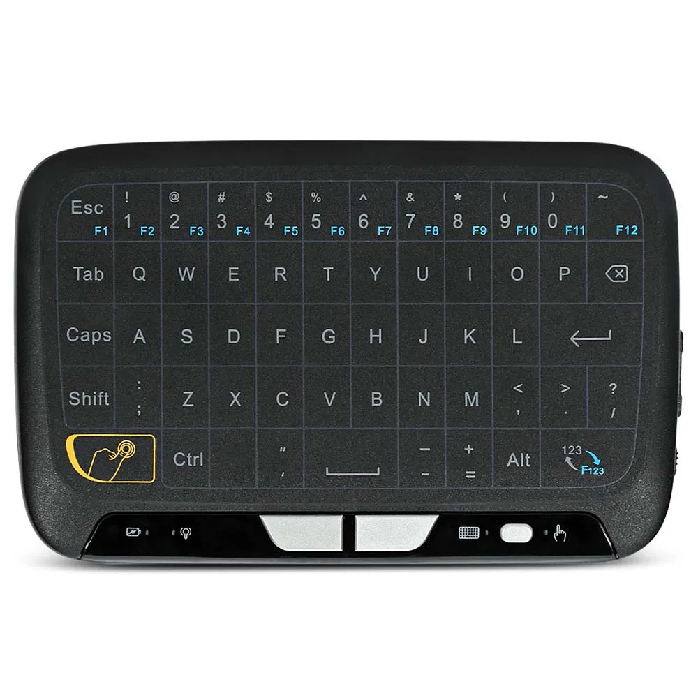 H18 Mini Wireless Keyboard 2.4g Portable Keyboard With Touchpad Mouse For Windows Android/google