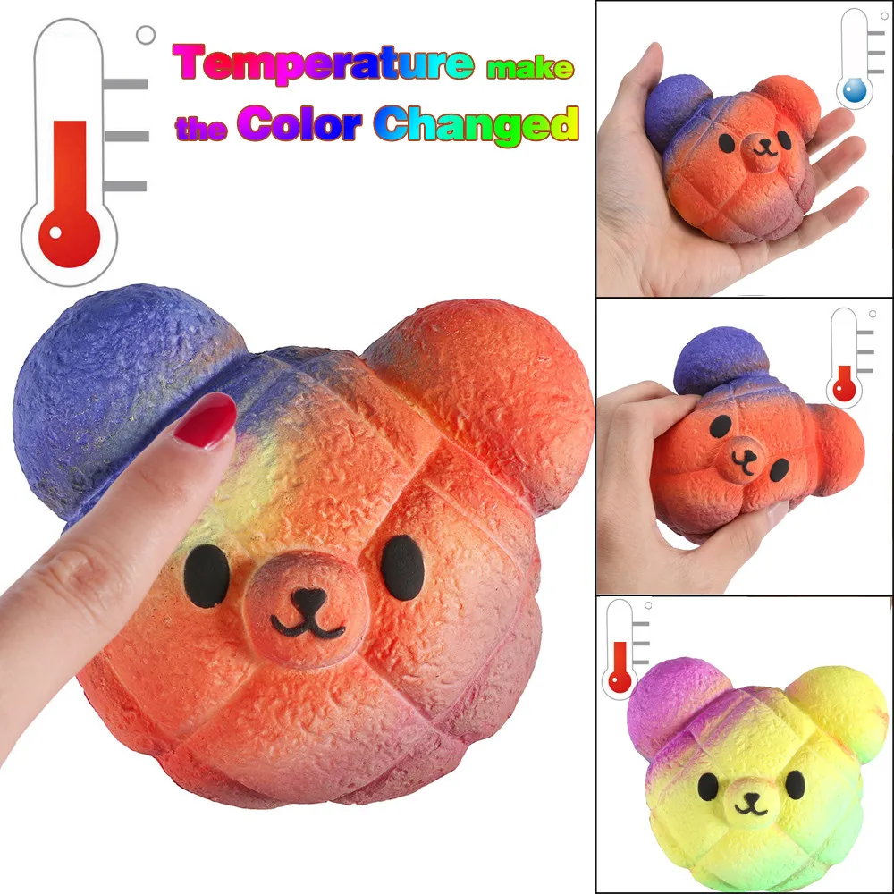 Температура Изменение цвета замедлить рост Ароматические Squeeze Игрушка снятие стресса подарок