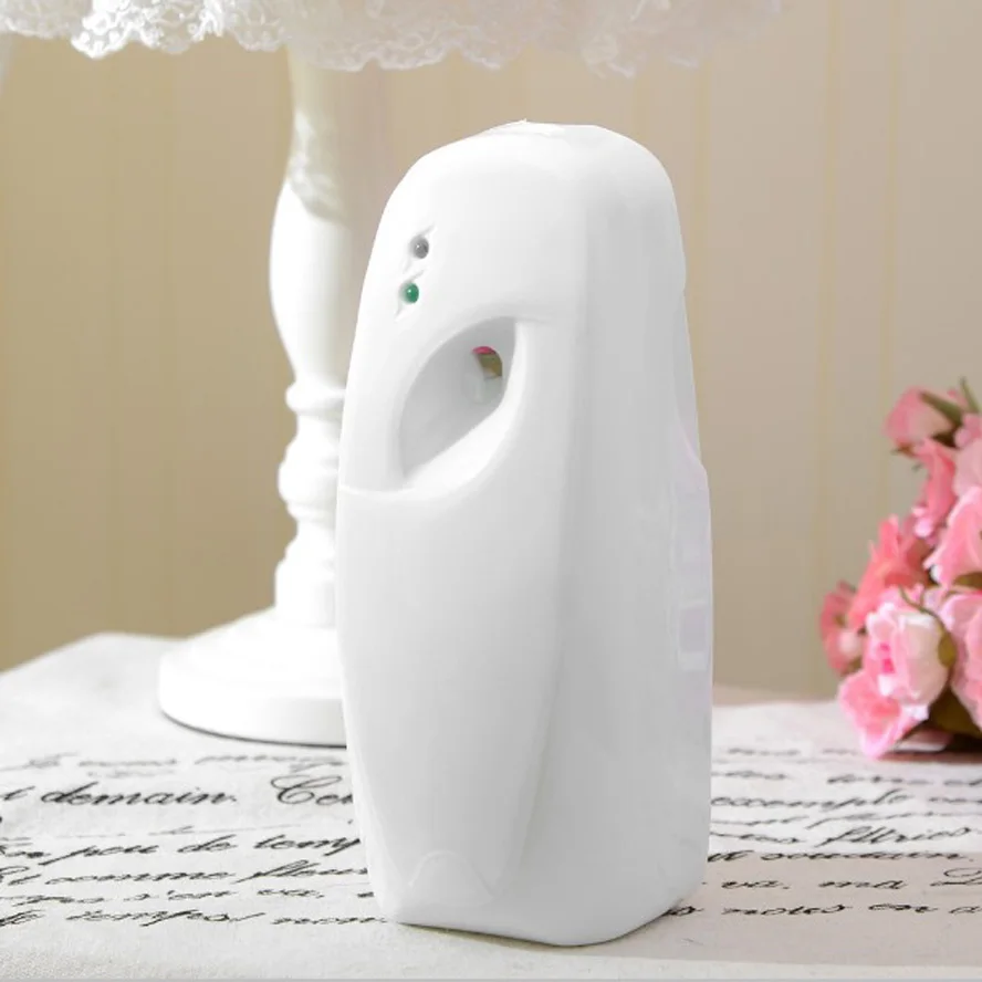 

Automatic Perfume Dispenser Air Freshener Aerosol Fragrance Sprayer for 14cm height fragrance can (not including)