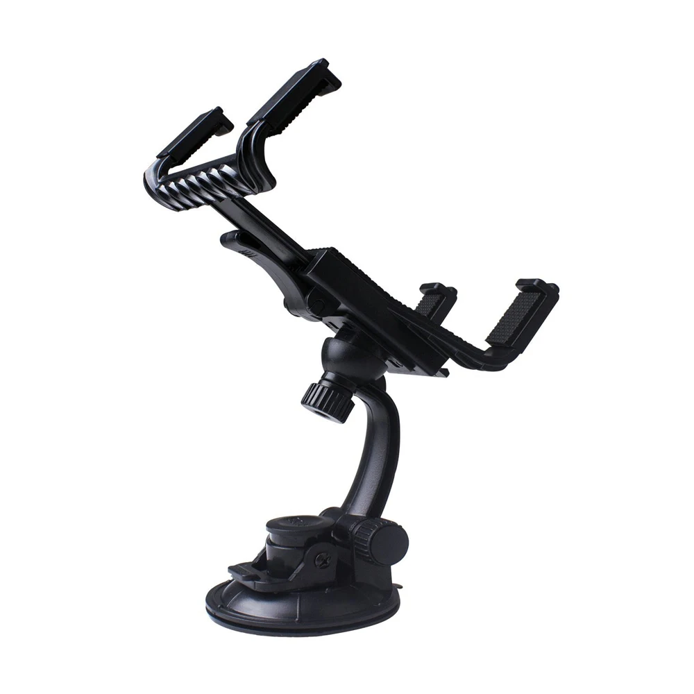 Carro Assento Traseiro Encosto de Cabeça Mesa Montagem Suporte para Tablet para Ipad Pára-brisa pc Gps Preto Universal Atacado Novo - Imagem 4