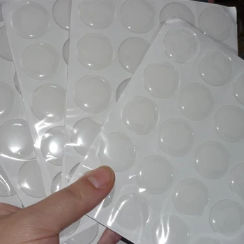 

40pcs Round 3D Crystal Clear Epoxy Adhesive Circles Bottle Cap Stickers Resin Patch Dots For Bottle Cap Jewelry Crafting DIY
