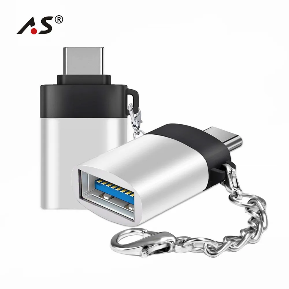 

A.S USB 3.0 to USB Type C Adapter Sync Charging OTG Cable for Samsung Huawei Xiaomi Android Phone Converter Data Sync Charger