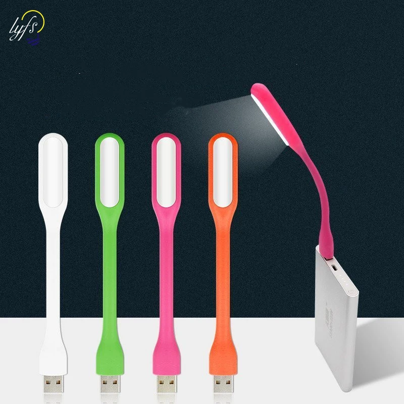 Портативный светодиодный USB лампа мини шланг для чтения книг защита глаз внешний