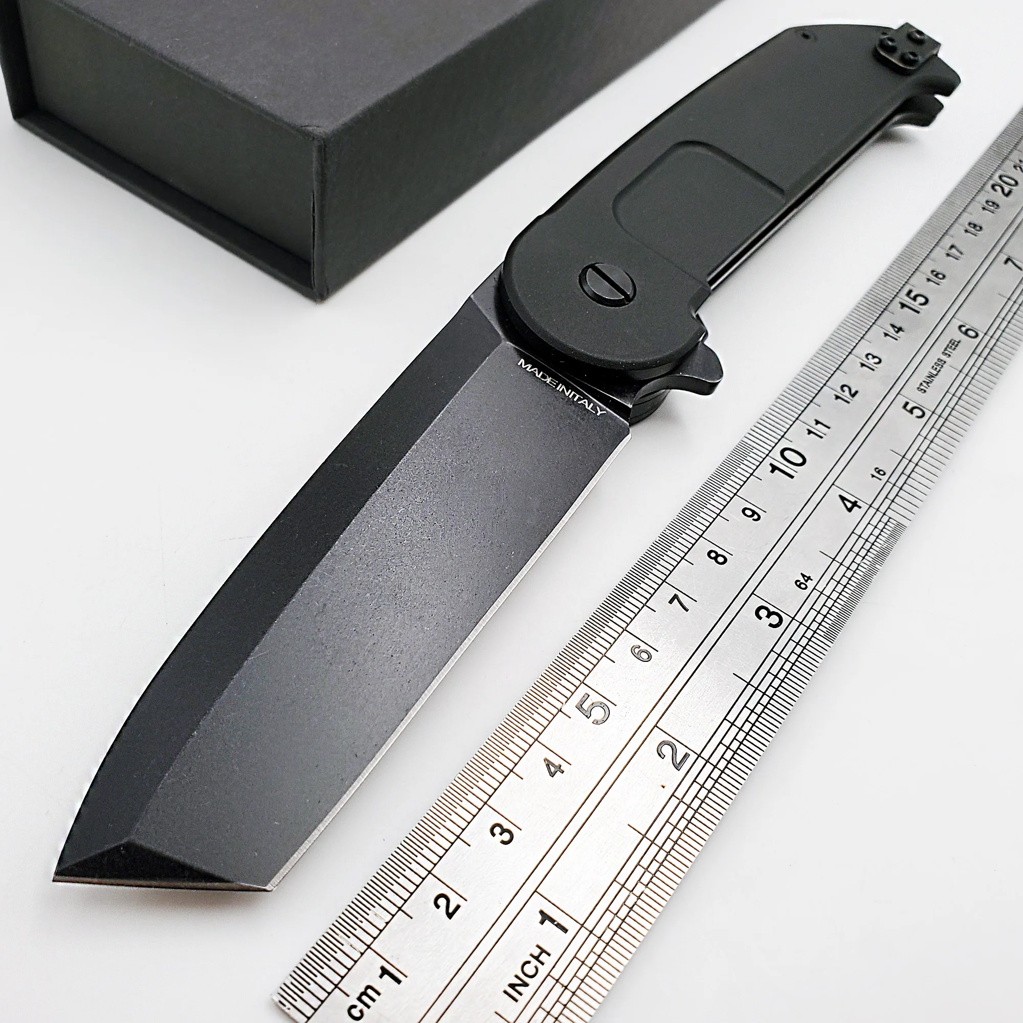 

JSSQ Tactical Folding Knife N690 Blade G10 Steel Handle Outdoor Camping Pocket Knives Combat Hunting Survival Knife EDC Tool OEM