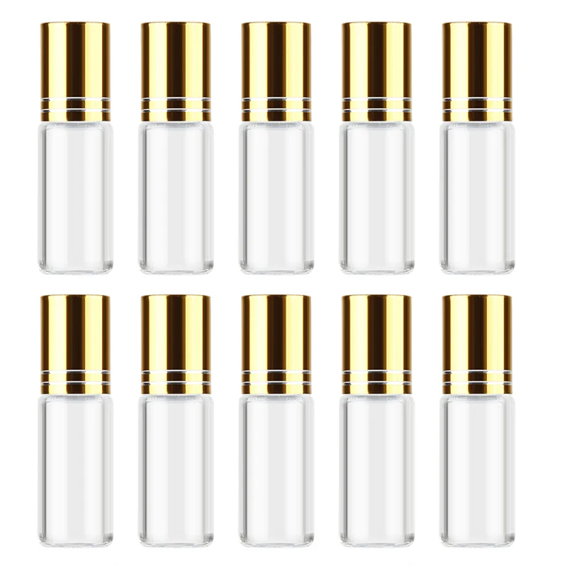 5pcs10ml السفر المحمولة فارغة إعادة الملء وعاء من الزجاج لفة على زجاجة زيت طبيعي عطر العطر وعاء لا تسرب 5pcs10ml السفر المحمولة فارغة إعادة الملء وعاء من الزجاج لفة على زجاجة زيت طبيعي عطر العطر وعاء لا تسرب