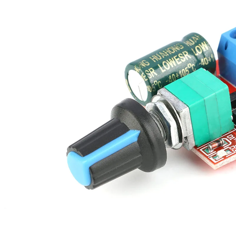 Мини PWM DC мотор Скорость Управление Модуль 5V 28V 5A 90W регулятор отрегулировать