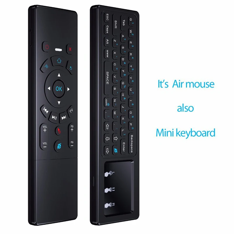 Мини беспроводная клавиатура и тачпад Trackpad 2 4G Fly Air мышь Универсальный пульт