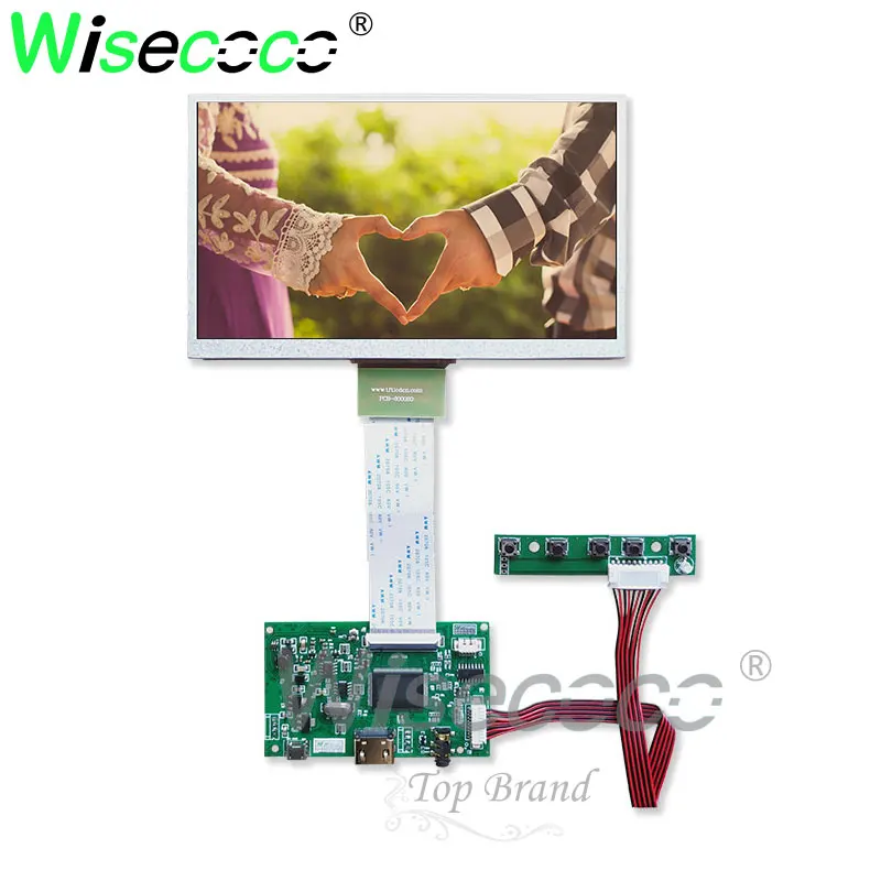 

7 Inch 800*480 TFT LCD Screen AT070TN94 HDMI Driver Board for Raspberry Pi 3 / 2 Model B / PC Windows