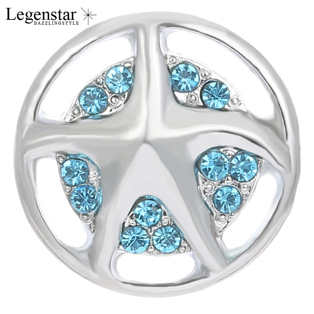 Legenstar Fashin Jewelry Buttons Starfish DIY Snap Stone Snap Button