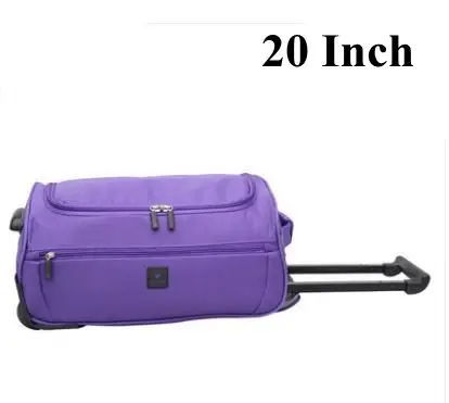 18 дюймов 20 дюймов 22 дюймов женский чемодан на колесиках для путешествий сумка на колесиках сумка для багажа дорожная сумка на колесиках - Цвет: 20 Inch