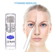 Автоматический микроиглы Дерма ролик уход за кожей лица Инструменты против старения удаления веснушек акне шрамы Титан микро иглы ролик