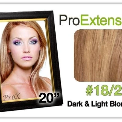 Bry Belly PRFS-20-1822 Pro Fusion 20 in. No.18-22 Dark Blonde with Light Blonde Highlights (1)