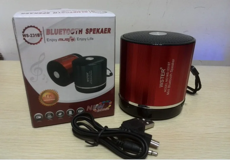 New Ws-231 Bluetooth Speaker Portable 