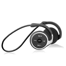 Sports Bluetooth Headphones Suicen AX-698 Support 32G TF Card FM Radio Portable Neckband Wireless Earphones Headset Auriculars