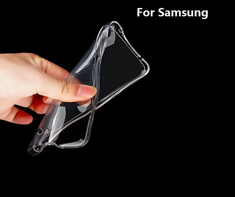 ТПУ прозрачный Ультратонкий Мягкий чехол для телефона samsung galaxy A9 S3mini s6edge plus 7 G600 G550