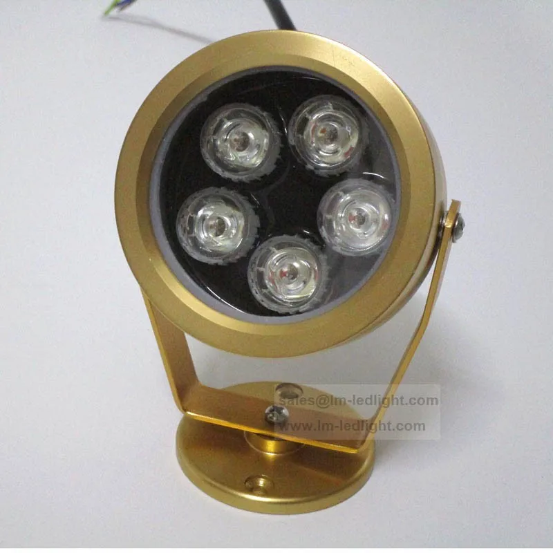 Beste Refletor LED 5 W 12 v 20 stks Schijnwerper waterdichte outdoor Spotlight warm wit 3000 K dag wit koud wit roze led tuin licht