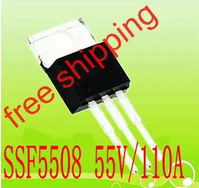

20 free shipping 55V/110A7.2MR Field effect tube SILKRON SSF5508 TO-220