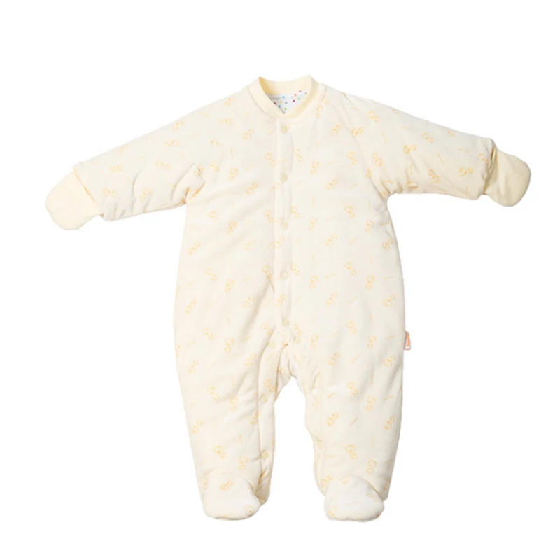 Baby Romper For Boys Girls Spring Winter Jumpsuit Thick Hooded Newborn Bebe Bodysuits Costume Infant Cotton Rompers Clothing Set (11)
