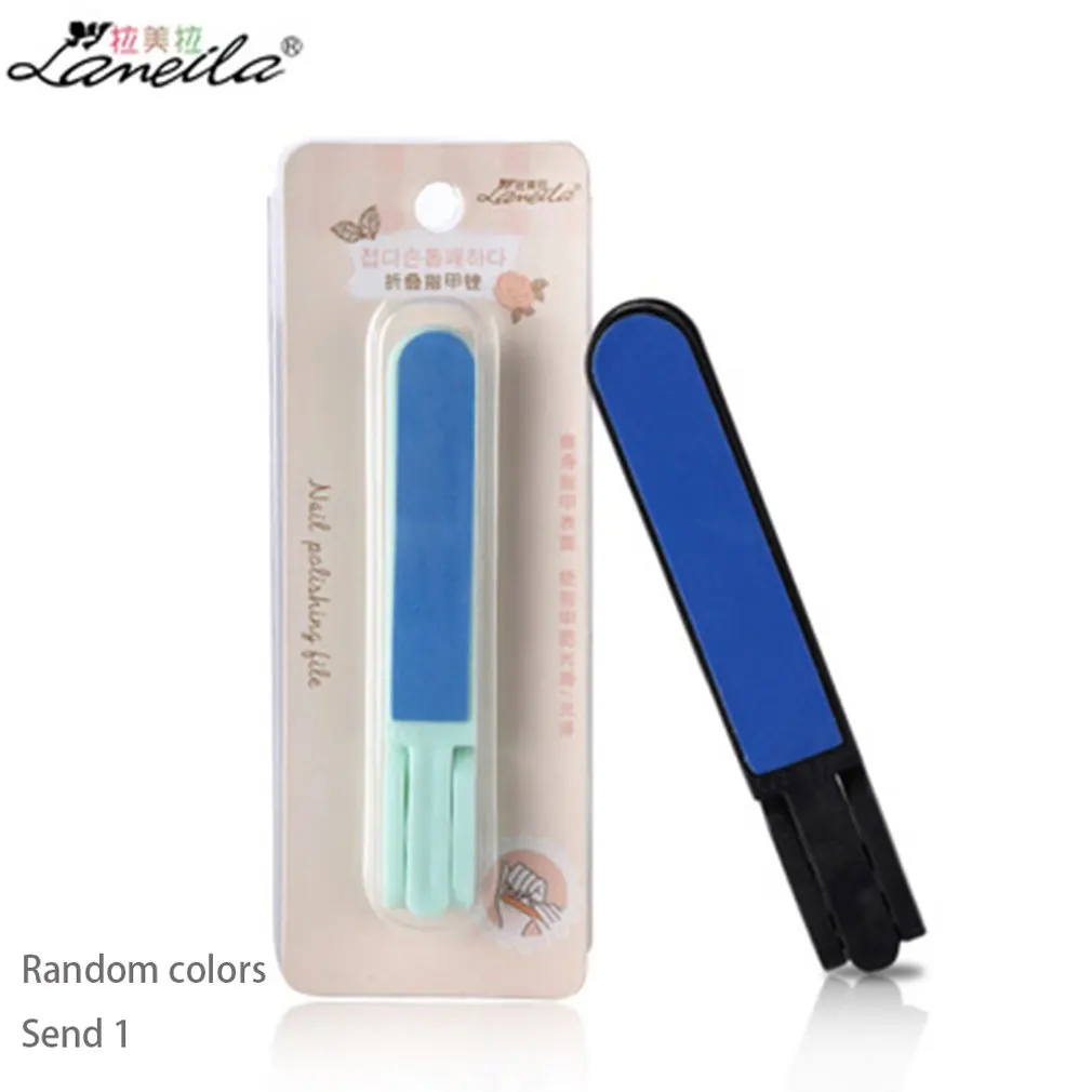 Folding Nail File Polishing Block Polishing Strip Nail File