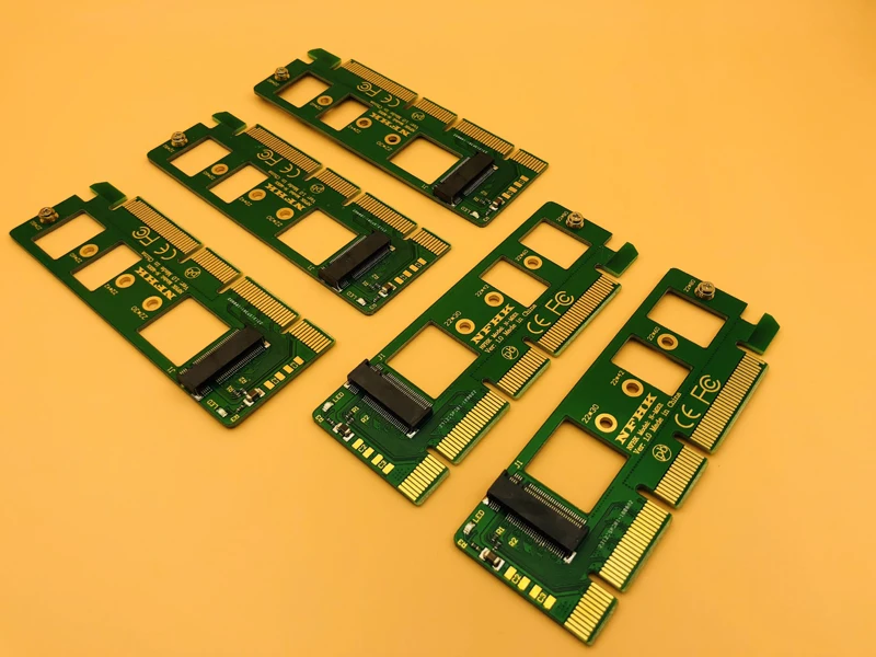 NGFF M.2 NVME AHCI SSD для PCI E Express 3 0x4x16 Riser Card M Соединитель в форме ключа адаптер XP941 SM951 PM951