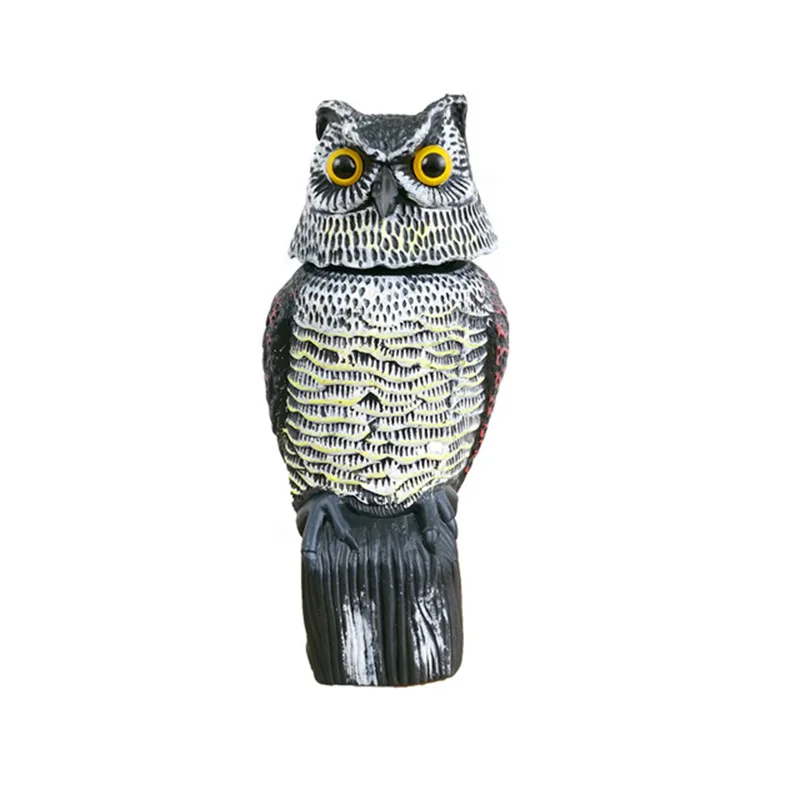 

Owl Scarecrow Fairy Garden Miniatures Ornament Decoration Craft Figurines Animal Sculpture Everything House Garden Dropshipping