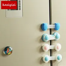 5 шт./лот, безопасный Многофункциональный замок для ящиков, безопасный дверной замок, детский пластиковый замок для шкафа, замок для туалета