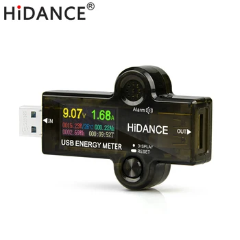 

J7-H HD Bluetooth USB 3.0 Color usb tester for Voltmeter ammeter voltage current meter battery charge measure cable resistance
